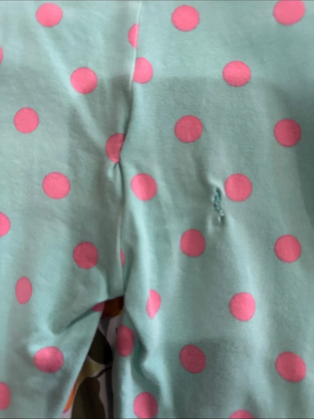 Matilda Jane Citrus Floral Halter top with Polka Dot cropped Leggings size 4